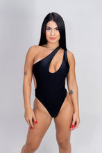Cargar imagen en el visor de la galería, pitaya swimwear Body Maiô Modelo Gota Preto Trilobal
