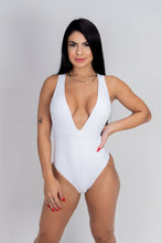 Cargar imagen en el visor de la galería, pitaya swimwear Maiô Faixa Multi Amarrações Branco
